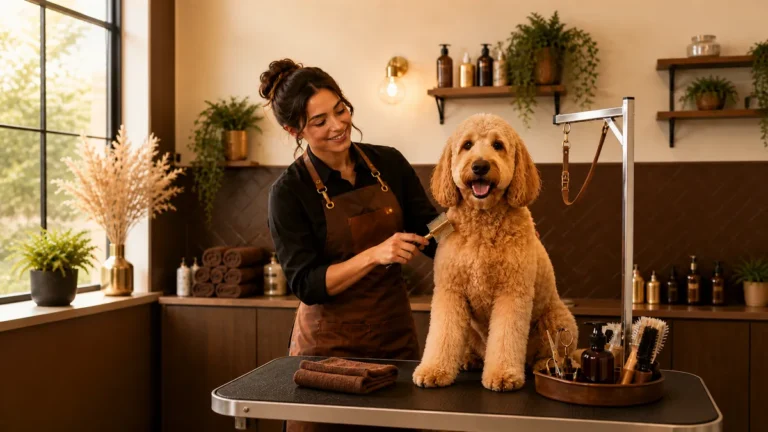 Happy Dog Groomer